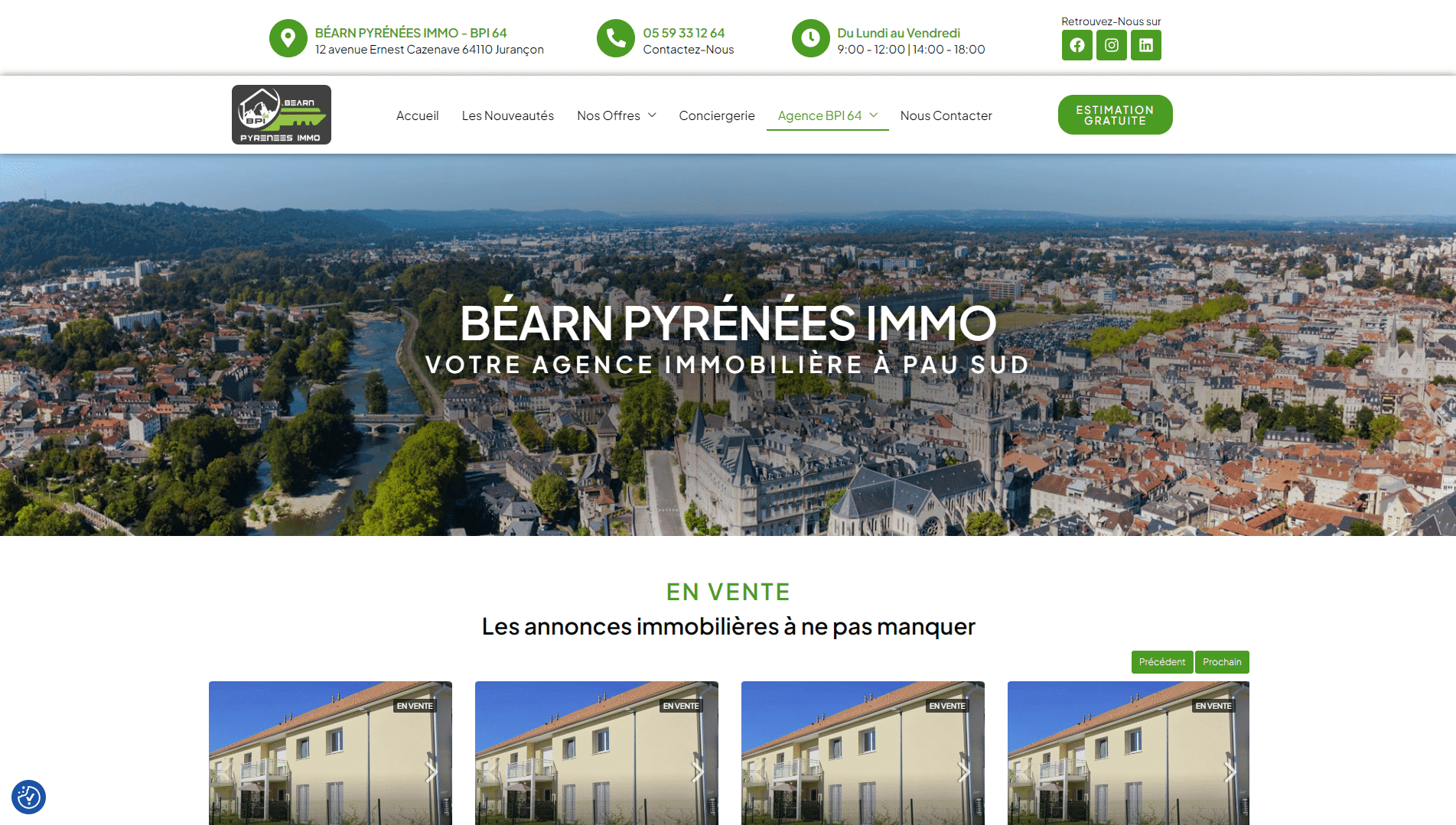 Béarn Pyrénées Immo - BPI64 - Jurançon