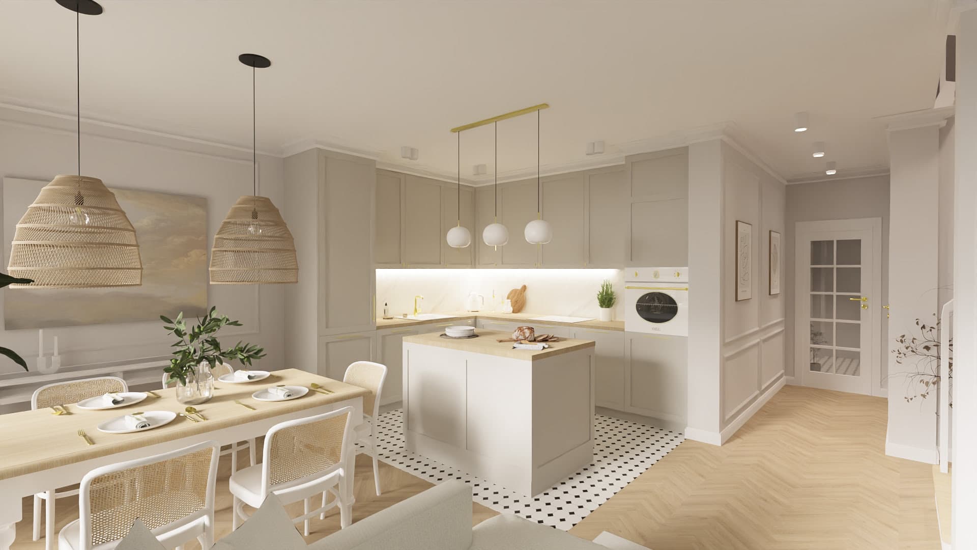 Projekt Wnętrze Ada Nawrocka - Roszków