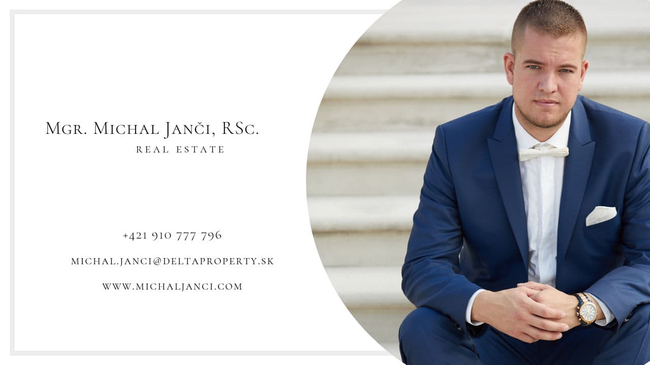 Realitný maklér Mgr. Michal Janči, MBA, RSc. - Bratislava