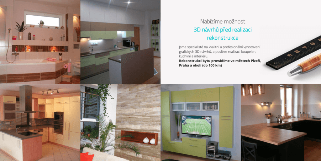 Rekonstrukce bytu Plzeň - Plzeň