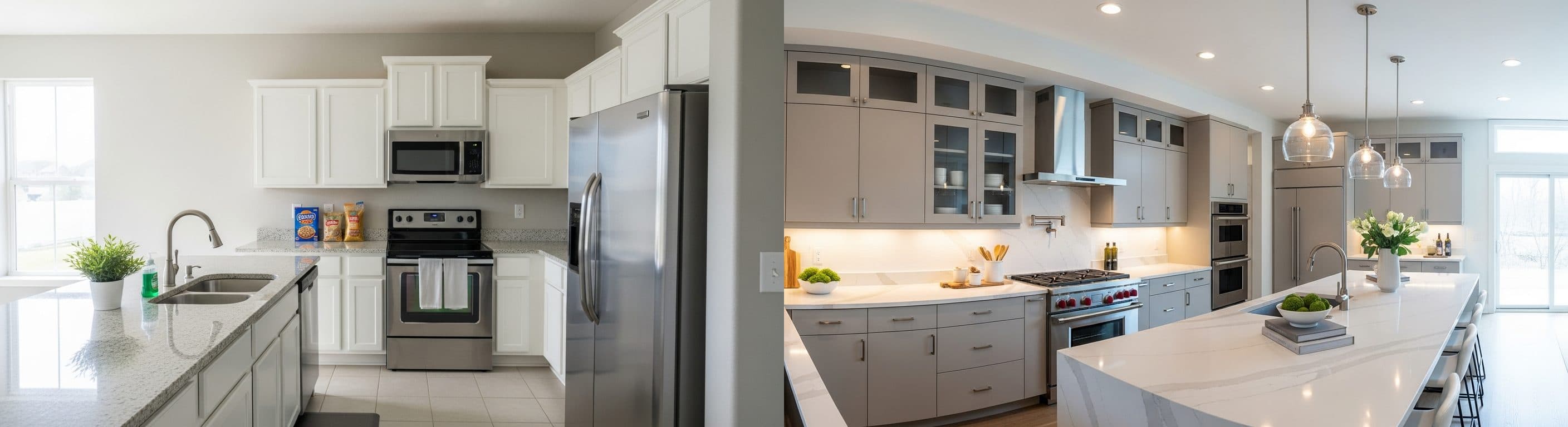 kuchnia: przed i po wirtualnej inscenizacji