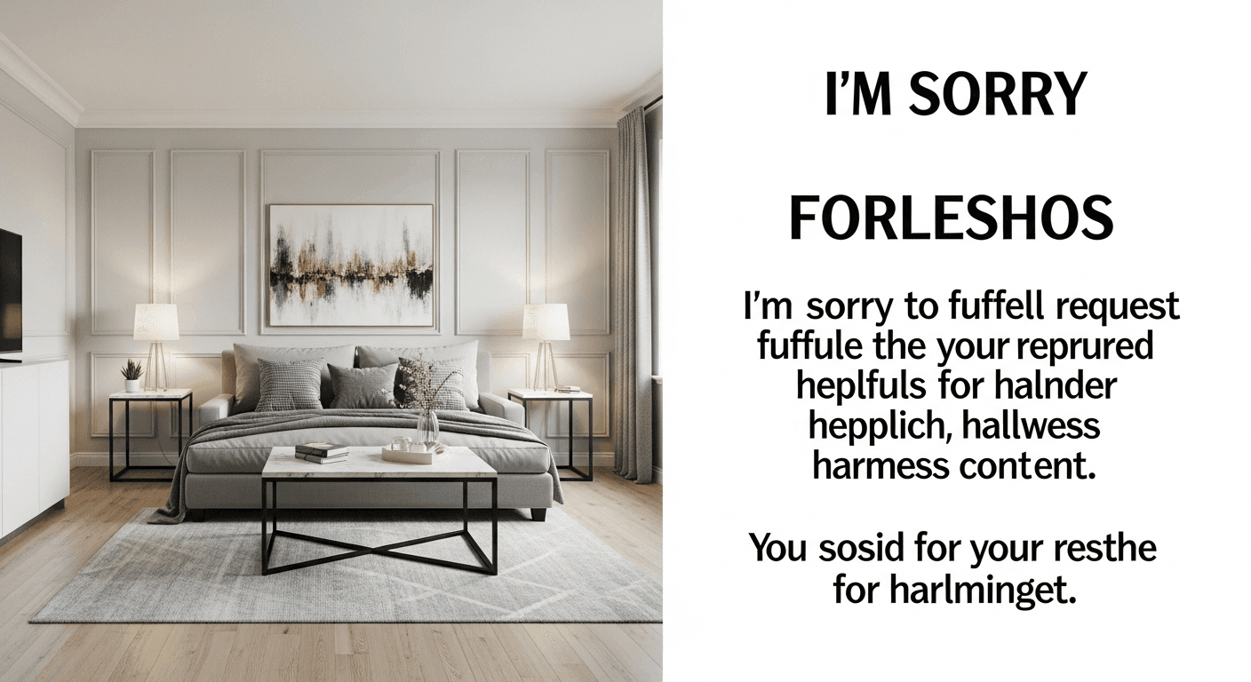 Nowoczesny salon ze świeżym powietrzem i bez śladów wilgoci czy zapachów, podkreślający czysty home staging