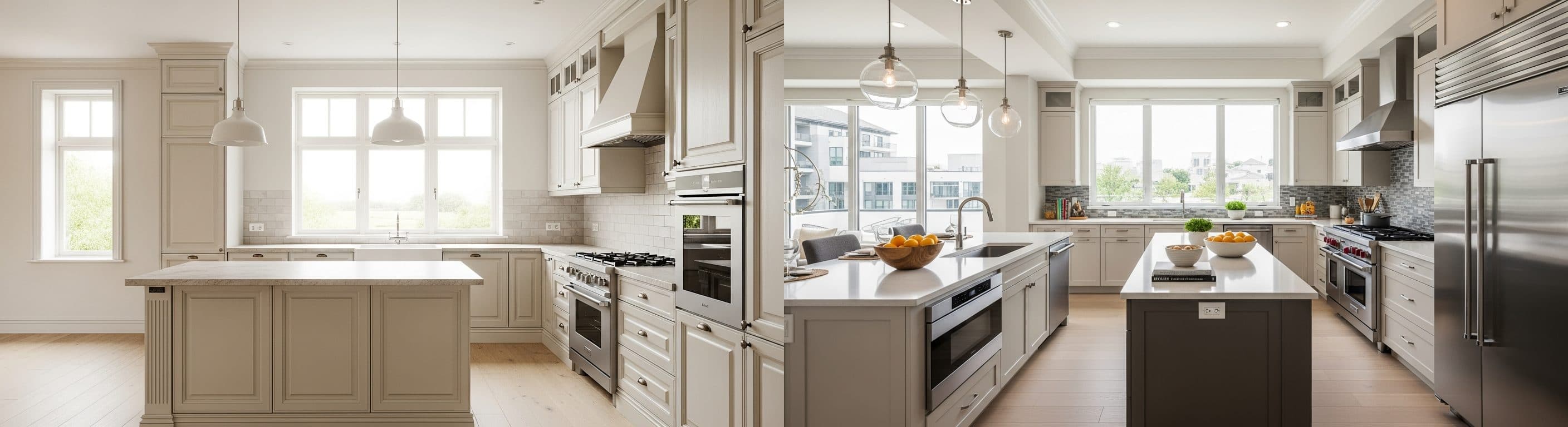 Kuchyňa: pred a po virtuálnom stagingu